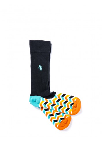 VEGCOO 7 Paia Calzini Divertenti Uomo – Colorati, Cotone, Taglia 43-46, Fantasie Varie