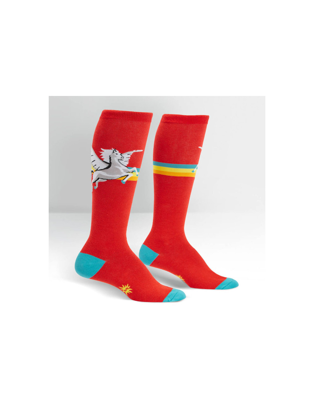 Per il rosso le calze Sock It to Me Retro Pegasus